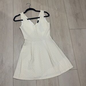 Zara Cream Sleeveless Dress